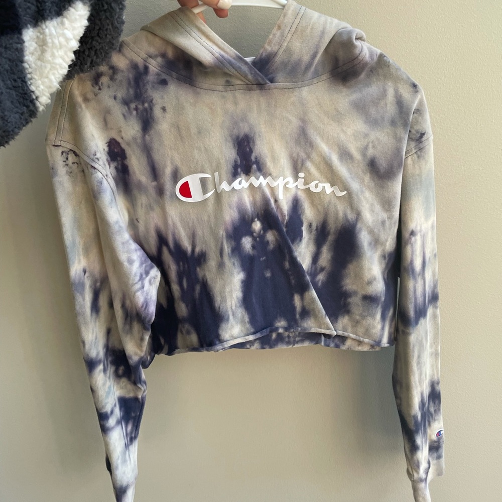 Tie Dye Champion Hoodie